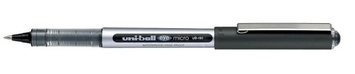 UNI-BALL UB-150 Mitsubishi kolieskové pero ČIERNA x2