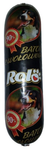 ROLO Sausage Bar s hovädzím mäsom 900g pre psov