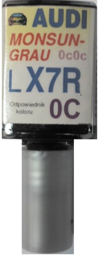 VW LC6M TMAVÝ ZELENÝ LAK NA ŠKRABENY ARA