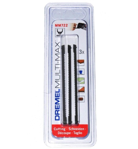 Ploché čepele MULTI-FLEX MM 722 DREMEL Multi-Max