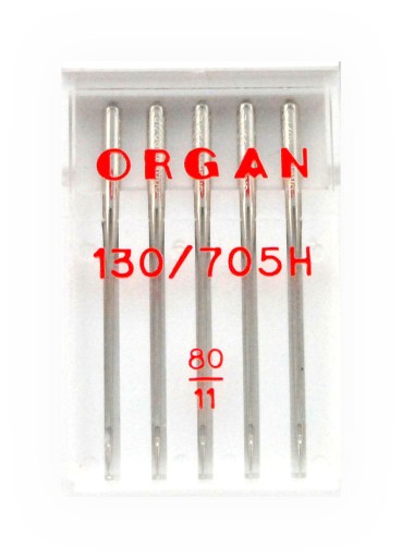 Poloplochá ihla 80 Organ ihla pre domáci strojček