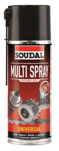 SOUDAL MULTI SPRAY Lubrikačný penetračný 400 ml