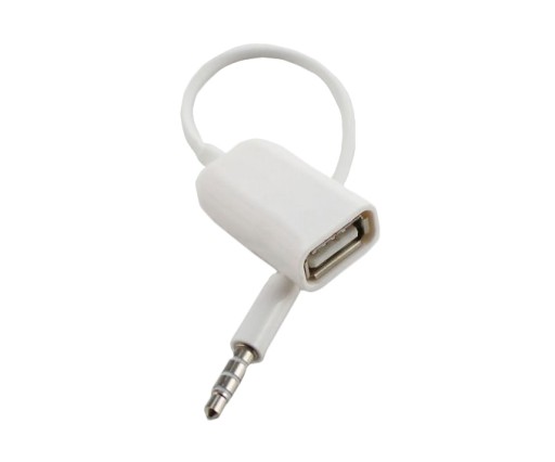 KONEKTOR KÁBLA ADAPTÉRA 3,5 mm AUX TO USB OTG HOST