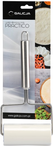 Silikónový valček na pizzové cesto, pohyblivý, malý