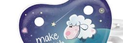 LOVI Prívesok retiazka na cumlík RABBIT Clip