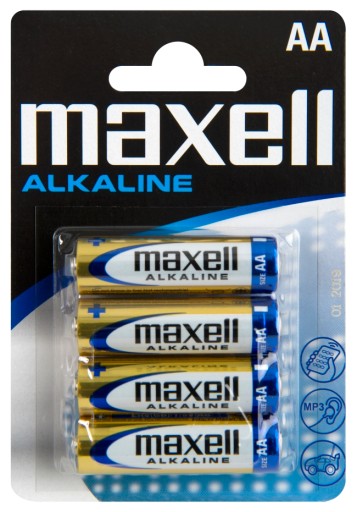 MAXELL LR6 AA ALKALICKÉ BATÉRIE 12 ks