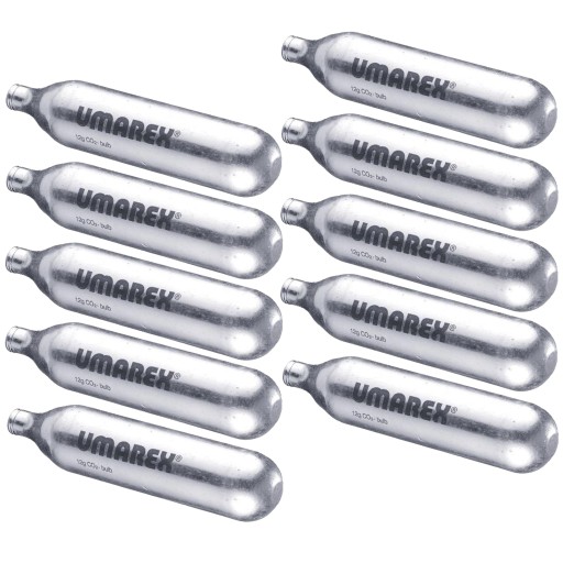 x10ks CO2 NÁDOBKY 12g UMAREX SET KAPSULY VALCE