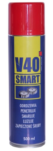SMART V40 APLIKÁTOR - ODSTRAŇOVAČ HRDZE NA SKRUTKY 500ml