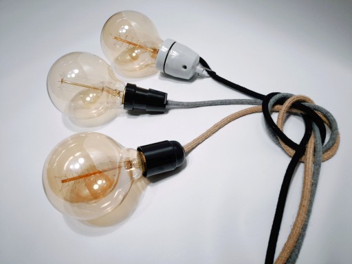 EDISON G95 žiarovka veľká uhlíková žiarovka LOFT spider