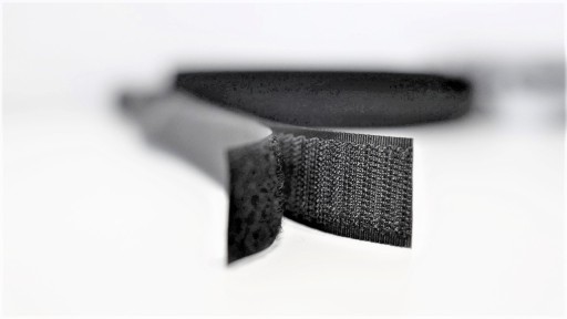 VELCRO PÁSKA ČIERNY VELCRO SET 1 meter 16 mm