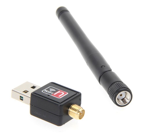 BEZDRÔTOVÁ WIFI USB SIEŤOVÁ KARTA + ANTÉNA zPL