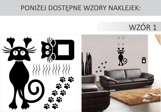 NÁLEPKY NA STENU Mačky mačiatka NÁLEPKA!!!