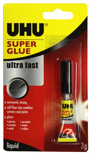UHU SUPER GLUE JUMBO lepidlo 3g 36320