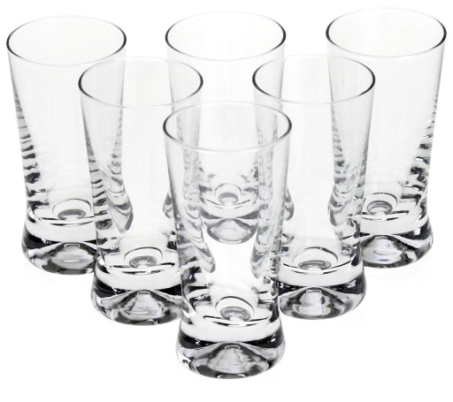 Poháre na vodku KROSNO Shot 50ml - Basic X-Line