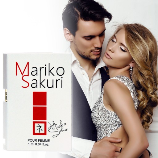 Parfémy pre ženy, kapacita 1 ml. Vzorka vône Mariko Sakurari. Dámska vôňa