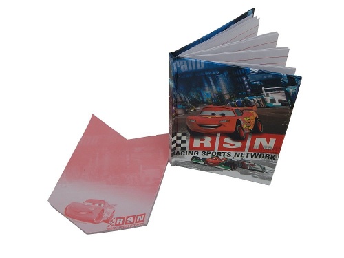 2 NOTEBOOKY notebook s pevnými obalmi MEMO CARS AUTO 5868