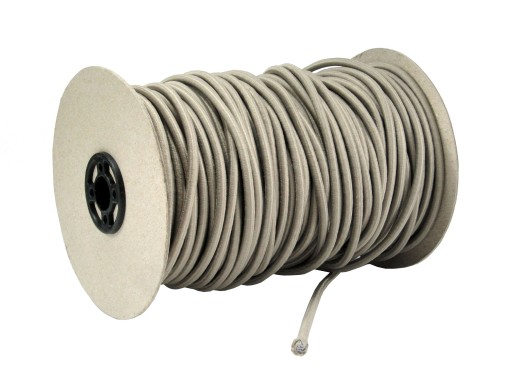PLÁNO BÉŽOVÉ GUMOVÉ ĽAHKÉ ELASTICKÉ PLÁNO 5mm 1m
