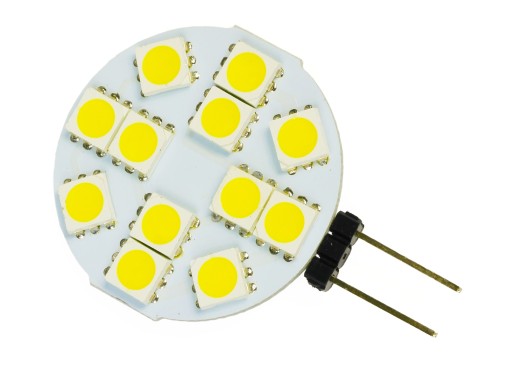 G4 12 LED žiarovka 12V 3W 5050 SMD 200lm Neutr.