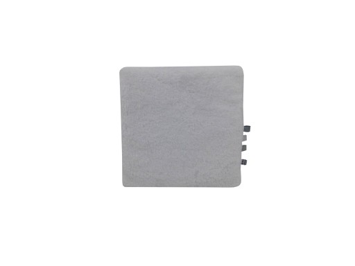 OBOJSTRANNÝ podsedák do kočíka MINKY 30x30 OLKA biely