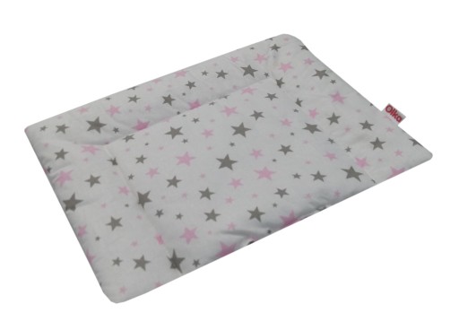 OLKA Vankúš do kočíka Flat 40x30 b/hviezd