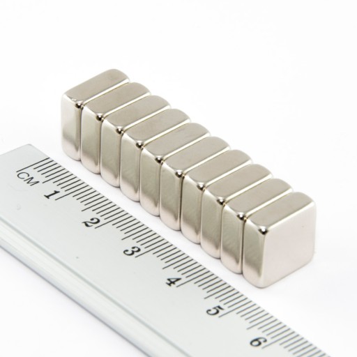 NEODYMOVÝ MAGNET NA TANIER 12,5x12,5x5 N38 - 4 KS