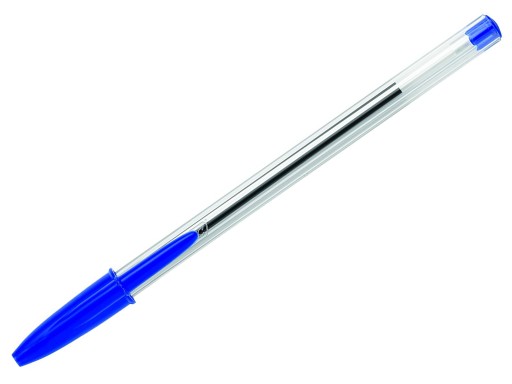 BIC Cristal Original tradičné jednorazové pero, modré, sada 4 ks