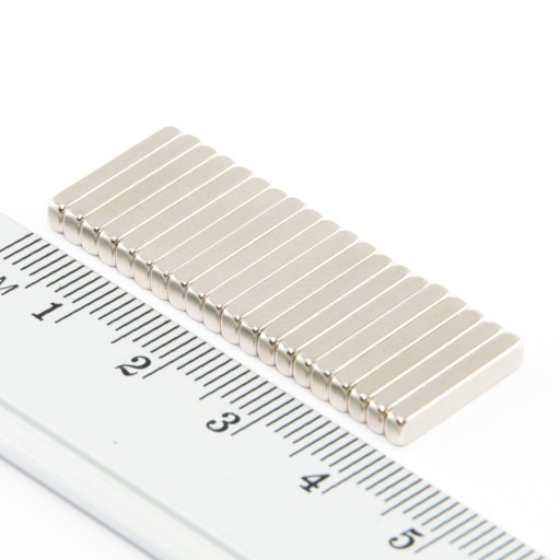 NEODYMOVÝ MAGNET TANIER 15x3x2 N38 - 25 KS