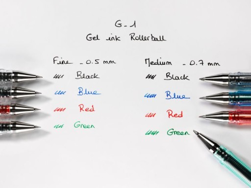 Gélové pero PILOT G1 červené GEL PEN
