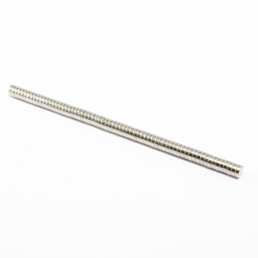 VALEC NEODYMOVÝ MAGNET 3x1 N38 SADA 100 KS
