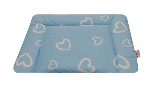 OLKA Vankúš do kočíka Flat 40x30 n/srdiečka