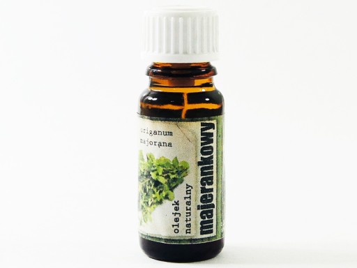 Majoránový OLEJ 12 ML PRÍRODNÝ Z MAJORÁNKY ŁÓDŹ