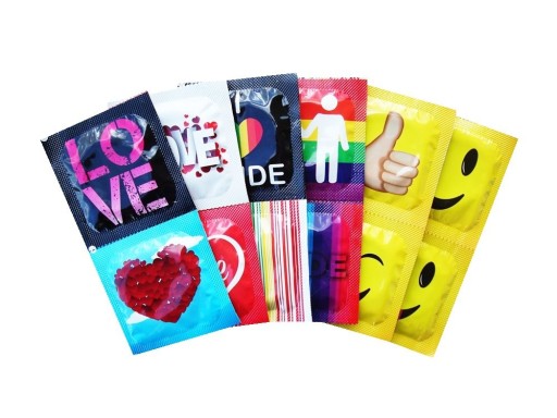 PASANTE LOVE SMILEY PRIDE KONDÓMY 12 ks.