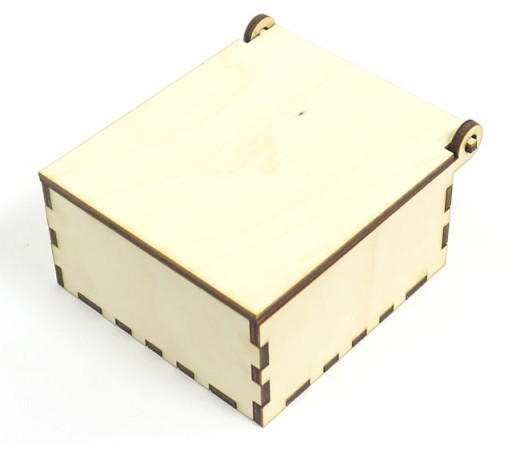 ZATVORENÁ KRABICA PREHLIADKA KRABIČKA 8x8x4cm RX68