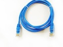 prepojovací kábel RJ45 UTP sieťový kábel 3,0m MODRÁ