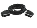 EURO SCART zástrčkový kábel pre TV dekodér 1,5 m DVB-T (0476)