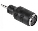 Adaptér DIN 5p zásuvka / wt jack 3,5 (0623