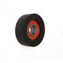 Polyuretánový prítlačný valec fi. 30 mm ložisko