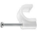 Držiak okrúhleho kábla 6mm H155 RG59U 100ks(0391)