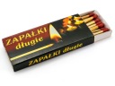 Dlhé zápalky gril sviečky ohnisko