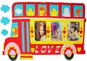 NÁLEPY NA STENU AUTOBUS NA FOTO 60CM E0398 EMAJ