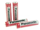 4 kusy 4x AAA BATÉRIA PANASONIC RED R3