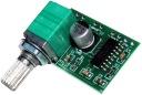 AUDIO ZOSILŇOVAČ 2X3W PAM8403 S POTENCIOMETROM