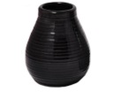Matero Black Ceramic Calabaza BLACK 350ml Yerba Mate