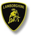 Zateplená vyšívaná nášivka Lamborghini