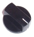 BAKELITOVÝ GOMBÍK pre 6mm os GBCP27, 4 kusy