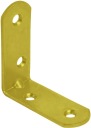 5x KONEKTOR NA NÁBYTOK UHLOVÝ 50x50x20x2,0 KR5