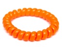 Bs16 náramok z gumičky SPRING JELLY oranžový