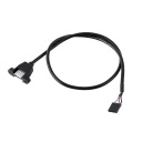 Ďalší port USB 2.0 na základnej doske Postupujte podľa 5 PIN