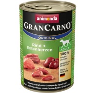 ANIMONDA Grancarno Dospelá príchuť: hovädzie mäso a kačací syr