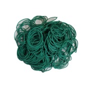 Gumičky 40X1,5X1,2 Zelené 1Kg